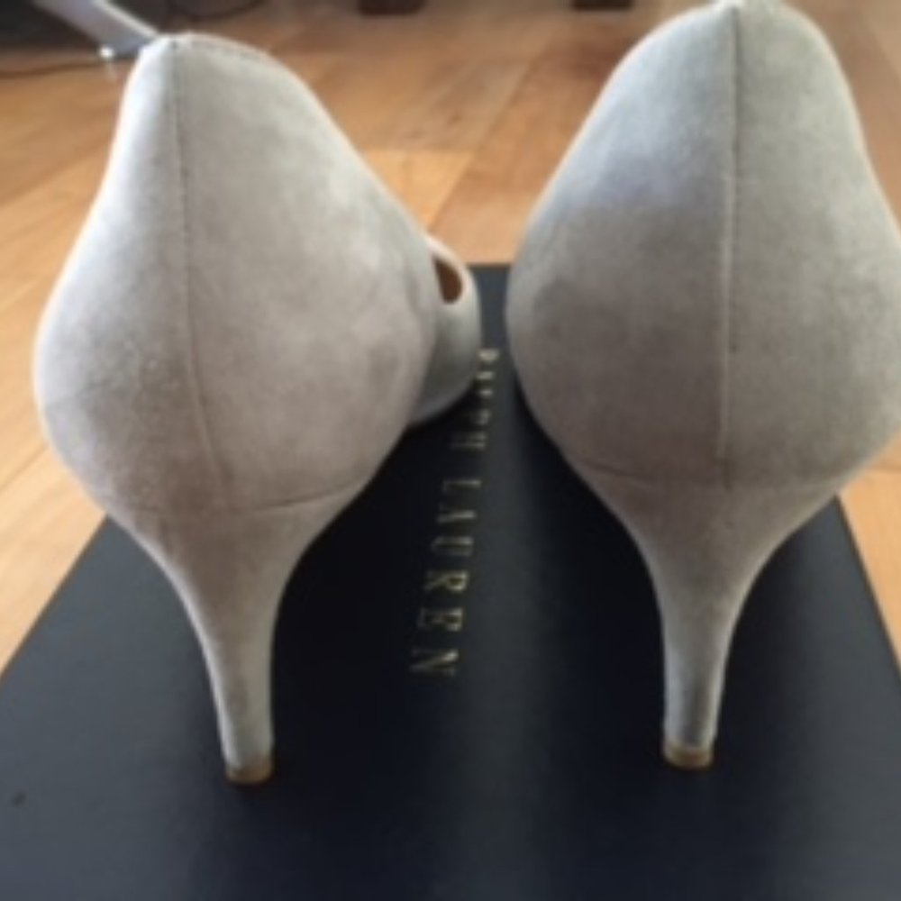 Ralph Lauren Purple Label Dinah point-toe pumps size 7.5 B  (38.5 Europe… - Picture 5 of 15